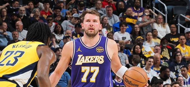 湖人客场险胜步行者 东契奇43分詹姆斯23+9+9